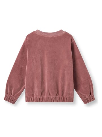 Småfolk Sweatshirt "Apfel" in Lila