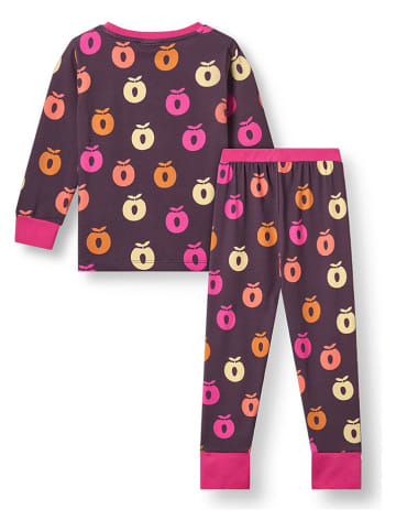 Småfolk Pyjama "Äpfeln" in Lila