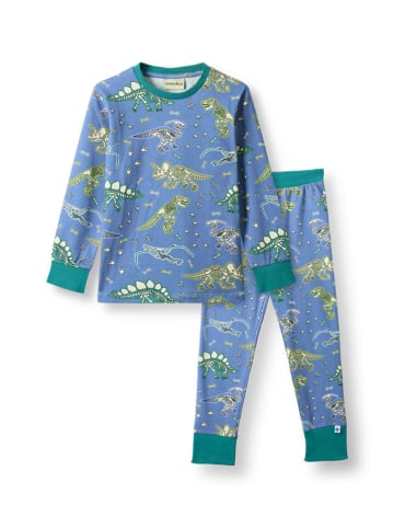 Piżama w kolorze niebieskim