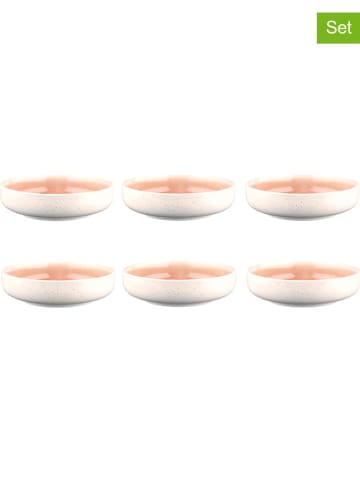 6er-Set: Frühstücksschalen "Oxygen" in Rosa - Ø 22 cm