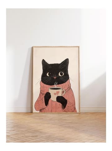 Gerahmter Kunstdruck - (L)40 x (B)30 cm