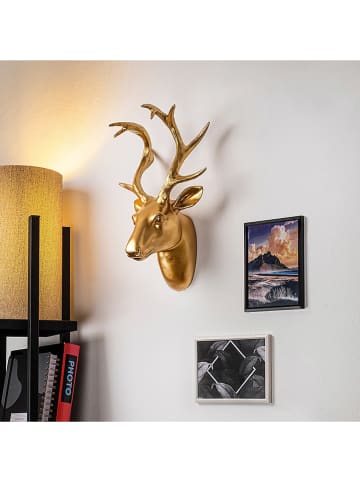 Wanddekor "Bust of deer" - (B)26 x (H)38 x (T)17 cm