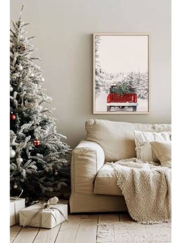 Gerahmter Kunstdruck - (L)48 x (B)33 cm