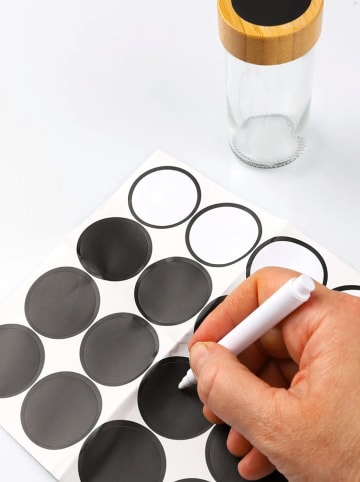 6-delige set: kruidenpotten lichtbruin - 80 ml