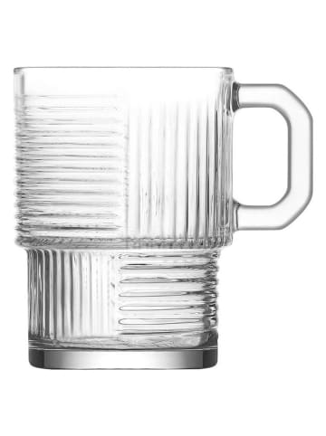 6-delige set: koffieglazen - 270 ml