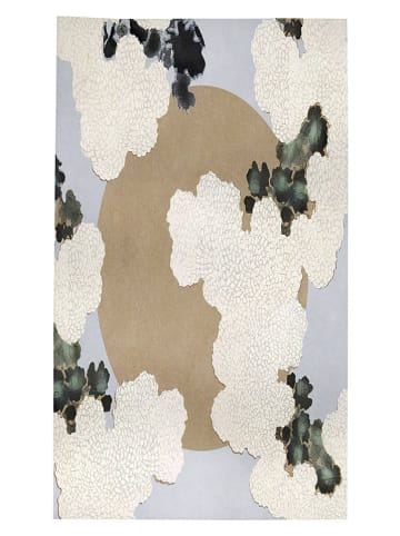 Tafellaken lichtgrijs/crème/beige - (L)250 x (B)150 cm