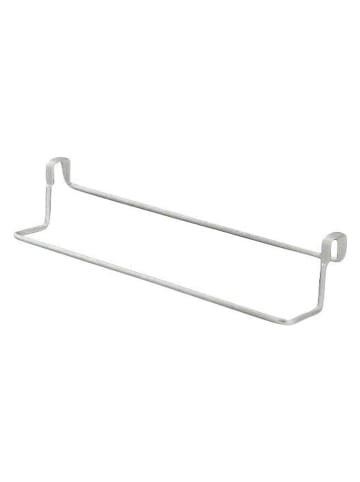 Wieszak w kolorze srebrnym na ręcznik - szer. 38 cm