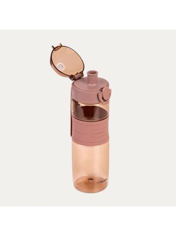 Bidon "Poppie" w kolorze jasnoróżowym - 600 ml