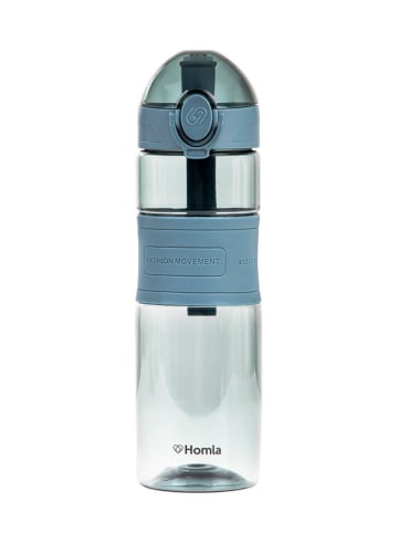Bidon "Poppie" w kolorze niebieskim - 600 ml