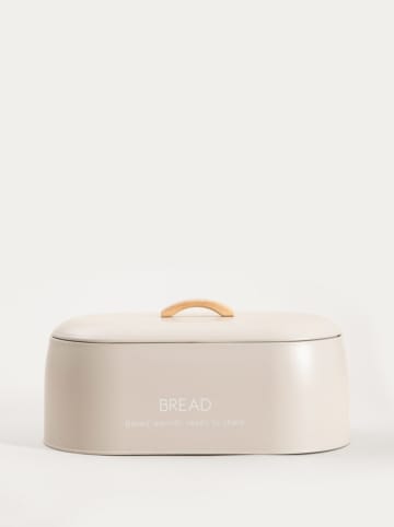 Broodtrommel ''Flora'' beige - (B)36 x (H)20 x (D)13 cm