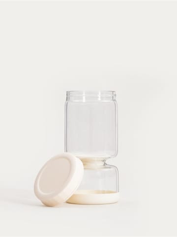 Einmachglas "Cetriolo" in Creme - (H)17,5 x Ø 10 cm