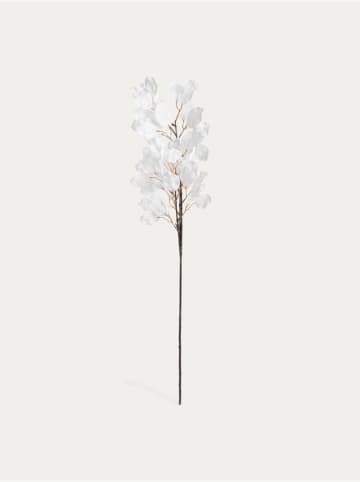 Sztuczna gałązka w kolorze białym - wys. 90 cm