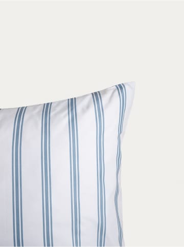 Homla Microvezel beddengoedset "Aris" blauw/wit