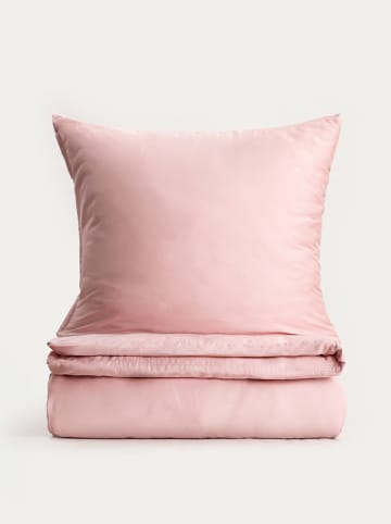 Satin-Bettwäsche-Set "Avelia" in Rosa
