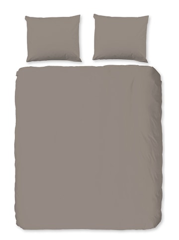 Satin-Bettwäsche-Set in Grau