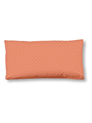 Satijnen kussensloop "Bernice" oranje