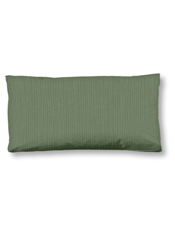 Satijnen kussensloop "Sagadar" groen