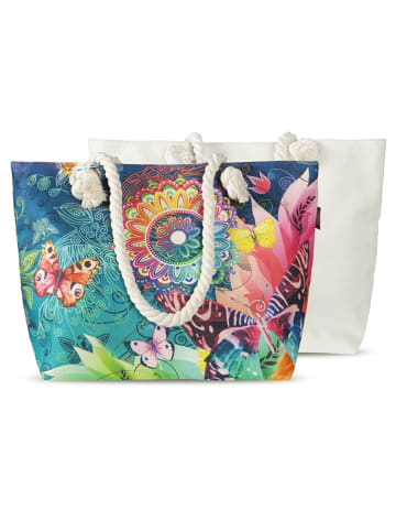 Strandtas "Parada" meerkleurig - (B)60 x (H)43 cm