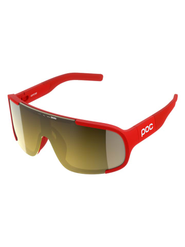 POC Fahrradbrille "Aspire" in Rot/ Gold
