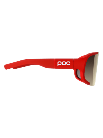 POC Fahrradbrille "Aspire" in Rot/ Gold