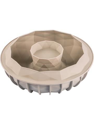 Silikonowa forma w kolorze beżowym do pieczenia - Ø 21 cm