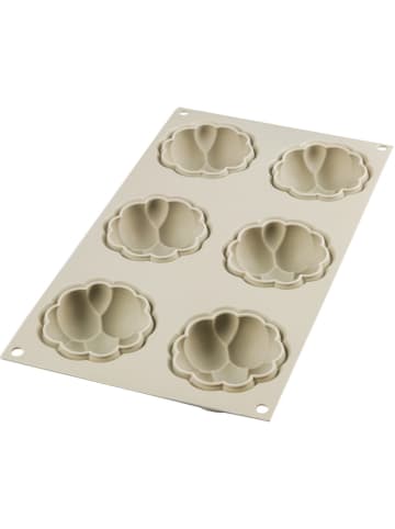 Silikonowa forma w kolorze beżowym do pieczenia - 34 x 18 cm