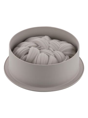 Silikonowa forma "Wooly" w kolorze szarym do pieczenia - wys. 7 x Ø 19 cm