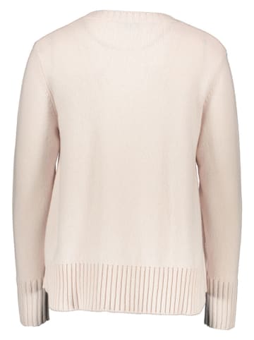 Wollpullover in Creme