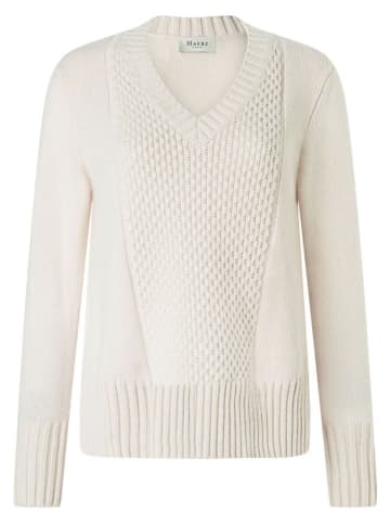 Wollpullover in Creme