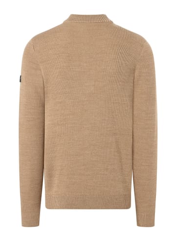 Pullover in Hellbraun