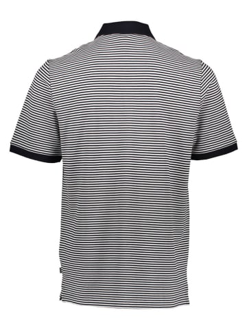 Koszulka polo w kolorze granatowo-białym