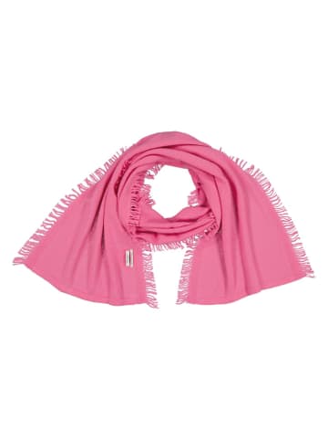 Wollschal in Pink