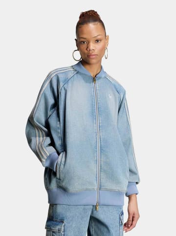 adidas Jeansjacke in Hellblau