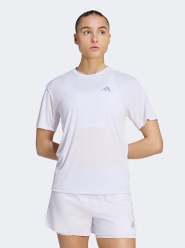 adidas Laufshirt in Weiß