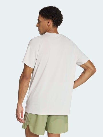 adidas Laufshirt in Beige