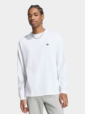 adidas Longsleeve in Weiß