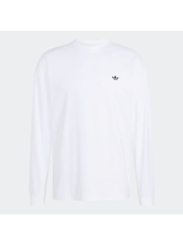 adidas Longsleeve in Weiß