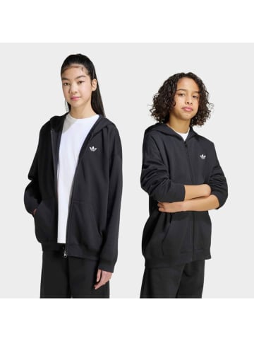 adidas Sweatjacke in Schwarz