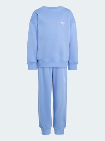 adidas 2-delige outfit lichtblauw