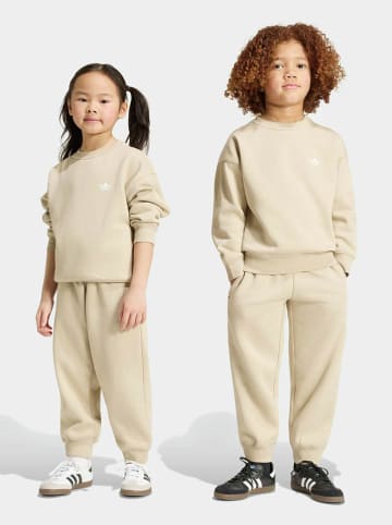 adidas 2tlg. Outfit in Beige