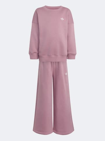 adidas 2-delige outfit lichtroze