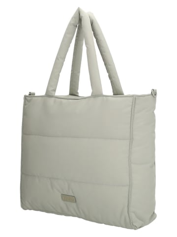 Schoudertas "Calvia" mintgroen - (B)36 x (H)32 x (D)12 cm