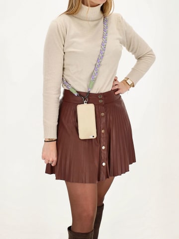 Telefoonriem paars/groen - (L)120 cm