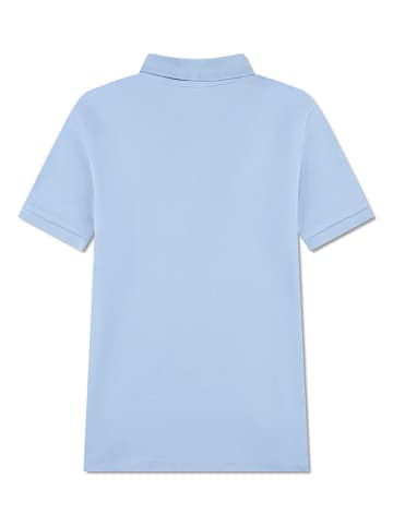 Poloshirt in Hellblau