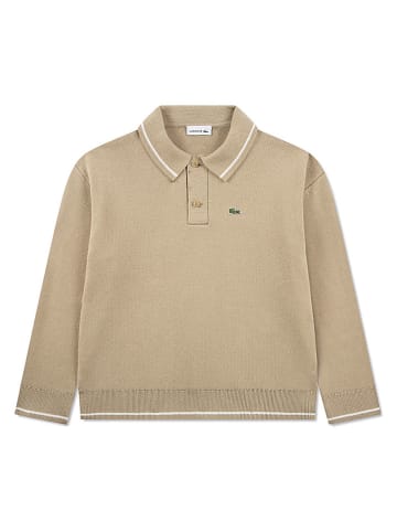 Koszulka polo w kolorze beżowym
