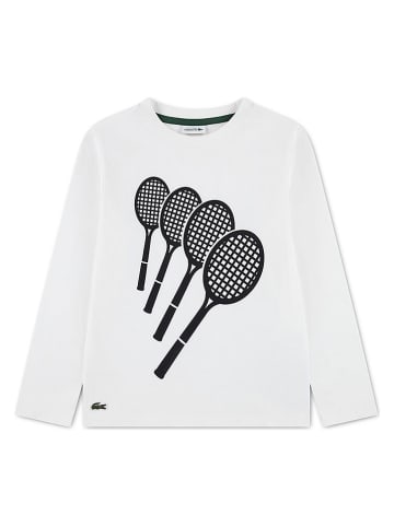 Longsleeve in Weiß
