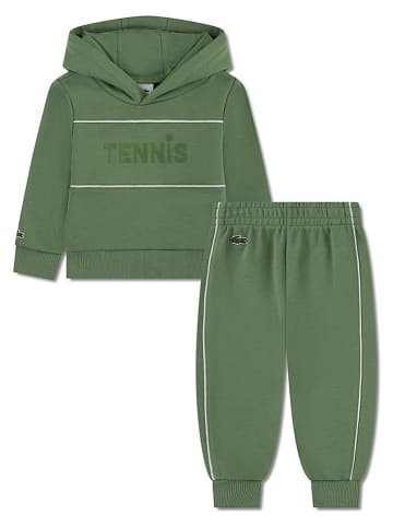 2-delige outfit groen