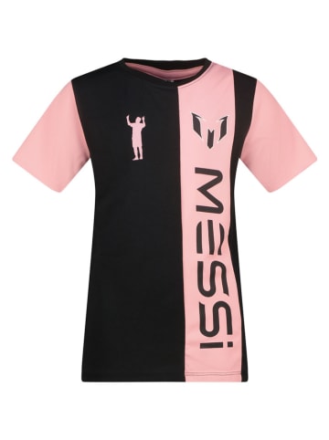 Shirt in Schwarz/ Rosa