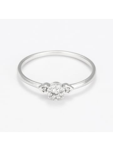 Weißgold-Ring "Carina" mit Diamanten