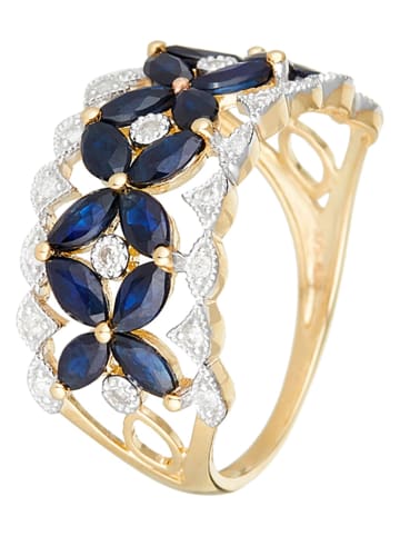 Gold-Ring "Setar" mit Diamanten